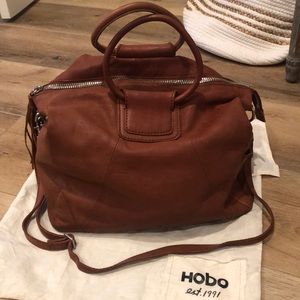 Hobo leather crossbody